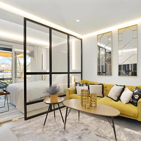 Golden Mile Lux Sea View With Balcony Lägenhet Marbella
