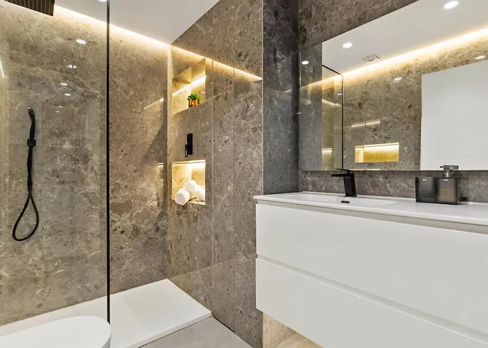 Lägenhet Golden Mile Lux Sea View With Balcony Marbella