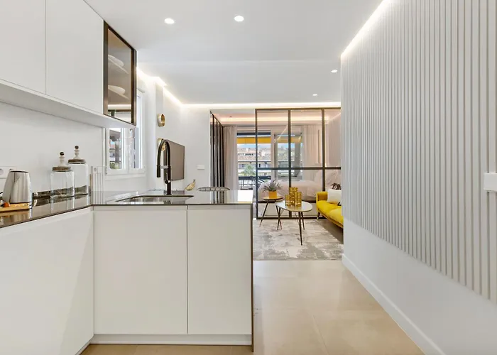 Golden Mile Lux Sea View With Balcony Lägenhet Marbella